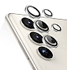 Samsung Galaxy S23 Ultra Silver Metal Kamera Lens Koruyucu