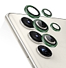 Samsung Galaxy S23 Ultra Yeil Metal Kamera Lens Koruyucu