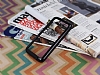 Samsung Galaxy S5 mini Silikon Bumper ereve Siyah Klf - Resim 1