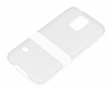 Samsung Galaxy S5 mini Standl effaf Beyaz Silikon Klf - Resim: 3