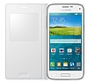 Samsung Galaxy S5 Orjinal Pencereli S View Cover Beyaz Klf - Resim 1