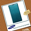 Samsung i9600 Galaxy S5 Orjinal Flip Wallet Yeil Klf - Resim: 1
