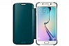 Samsung Galaxy S6 edge Orjinal Clear View Uyku Modlu Yeil Klf - Resim: 3