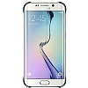 Samsung Galaxy S6 Edge Orjinal Metalik Yeil Kenarl Kristal Klf - Resim 1
