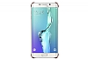 Samsung Galaxy S6 Edge Plus Orjinal Glitter Pembe Rubber Klf - Resim: 3