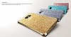 Samsung Galaxy S6 Edge Plus Orjinal Glitter Pembe Rubber Klf - Resim 6