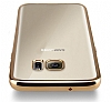Samsung Galaxy S6 Edge Plus Silver Kenarl effaf Silikon Klf - Resim 1