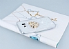Samsung Galaxy S6 Edge Tal Kalp effaf Silikon Klf - Resim: 1