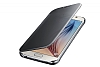 Samsung Galaxy S6 Orjinal Clear View Uyku Modlu Silver Klf - Resim: 8