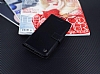 Kar Deluxe Samsung Galaxy S7 Edge Czdanl Yan Kapakl Siyah Deri Klf - Resim: 1