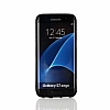 Samsung Galaxy S7 edge Desenli Siyah Silikon Klf - Resim: 1