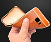Samsung Galaxy S7 Edge Krmz Silikon Klf - Resim: 7