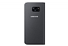 Samsung Galaxy S7 edge Orjinal Pencereli View Cover Siyah Klf - Resim 1