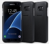 Samsung Galaxy S7 Edge Orjinal Siyah Deri Klf - Resim 5