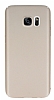 Samsung Galaxy S7 Tam Kenar Koruma Gold Rubber Klf - Resim 5