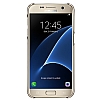 Samsung Galaxy S7 Orjinal Metalik Gold Kenarl Kristal Klf - Resim: 3