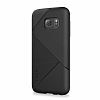 Samsung Galaxy S7 Pavis Siyah Silikon Klf - Resim 1