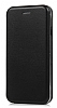 Huawei P40 Lite E Curve Manyetik Kapakl Siyah Deri Klf