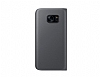 Samsung Galaxy S8 Czdanl Yan Kapakl Lacivert Deri Klf - Resim 1
