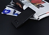 Samsung Galaxy S8 Gizli Mknatsl Yan Kapakl Siyah Deri Klf - Resim 2