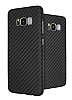Samsung Galaxy S8 Plus Karbon Siyah Silikon Klf - Resim: 1