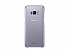 Samsung Galaxy S8 Plus Orjinal Clear Cover Mor Rubber Klf - Resim: 1