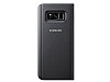 Samsung Galaxy S8 Plus Orjinal Clear View Uyku Modlu Standl Siyah Klf - Resim 4