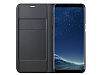 Samsung Galaxy S8 Plus Orjinal Led Wallet Cover Siyah Klf - Resim 2