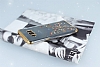 Samsung Galaxy S8 Plus Gold Peacock Tal effaf Silikon Klf - Resim 2