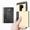 Samsung Galaxy S9 Kartlkl Ultra Koruma Gold Klf - Resim 1
