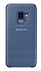 Samsung Galaxy S9 Orjinal Led View Mavi Klf - Resim 1