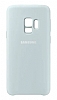 Samsung Galaxy S9 Orjinal Mavi Silikon Klf - Resim 3