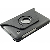 Samsung Galaxy Tab 2 7.0 P3100 360 Derece Dner Standl Siyah Deri Klf - Resim 1