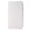 Samsung Galaxy Tab 3 8.0 360 Derece Dner Standl Beyaz Deri Klf - Resim: 5