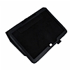 Samsung Galaxy Tab 4 10.1 Standl Yan Kapakl Siyah Deri Klf - Resim: 1