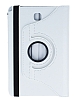 Samsung T350 Galaxy Tab A 8.0 360 Derece Döner Standlı Beyaz Deri Kılıf - Resim: 1