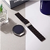 Samsung Galaxy Watch Active 2 44 mm effaf Siyah Silikon Kordon - Resim 5