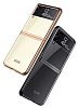 Samsung Galaxy Z Flip3 5G Cam Siyah Klf - Resim 4