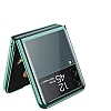 Samsung Galaxy Z Flip3 5G Cam Mor Klf - Resim 2