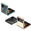 Samsung Galaxy Z Flip3 5G Cam Siyah Klf - Resim 7