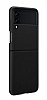 Samsung Galaxy Z Flip3 5G Orijinal Siyah Deri Klf - Resim: 4