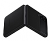Samsung Galaxy Z Flip3 5G Orijinal Siyah Deri Klf - Resim: 2