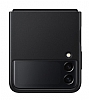 Samsung Galaxy Z Flip3 5G Orijinal Siyah Deri Klf - Resim: 3