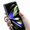 Samsung Galaxy Z Fold 5 Yzkl Silver Rubber Klf - Resim: 5