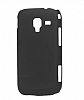 Samsung i8160 Galaxy Ace 2 Siyah Sert Mat Rubber Klf - Resim: 2