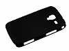 Samsung i8160 Galaxy Ace 2 Siyah Sert Mat Rubber Klf - Resim: 1