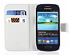 Samsung i8190 Galaxy S3 Mini Paris Czdanl Yan Kapakl Klf - Resim: 3