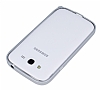 Eiroo Samsung Galaxy Grand Metal Bumper ereve Silver Klf - Resim: 1