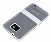 Samsung i9100 Galaxy S2 Standl effaf Beyaz Silikon Klf - Resim: 3