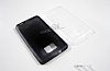 Samsung i9100 Galaxy S2 Ultra nce Siyah Rubber Klf - Resim 5